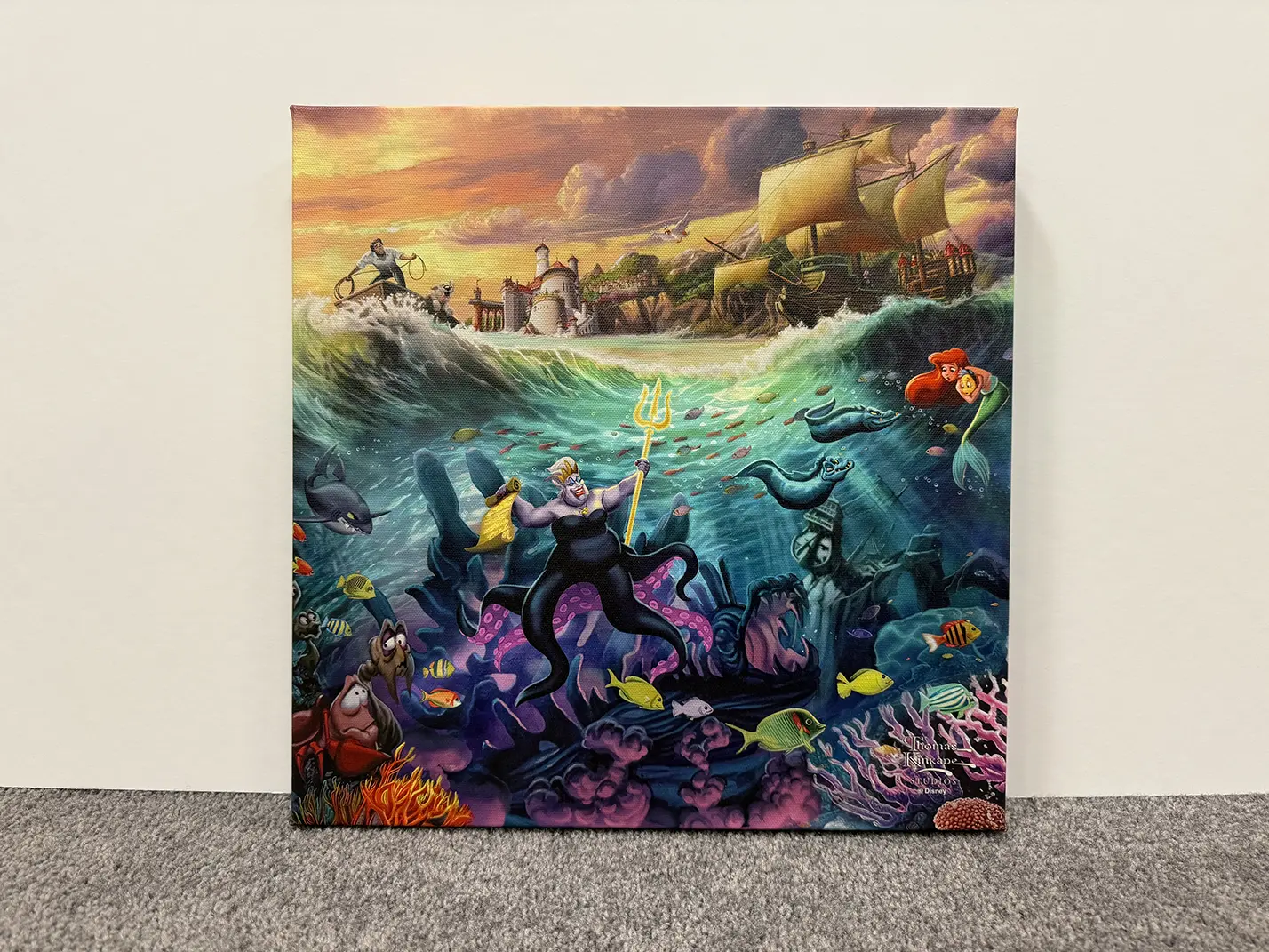 The Little Mermaid painting