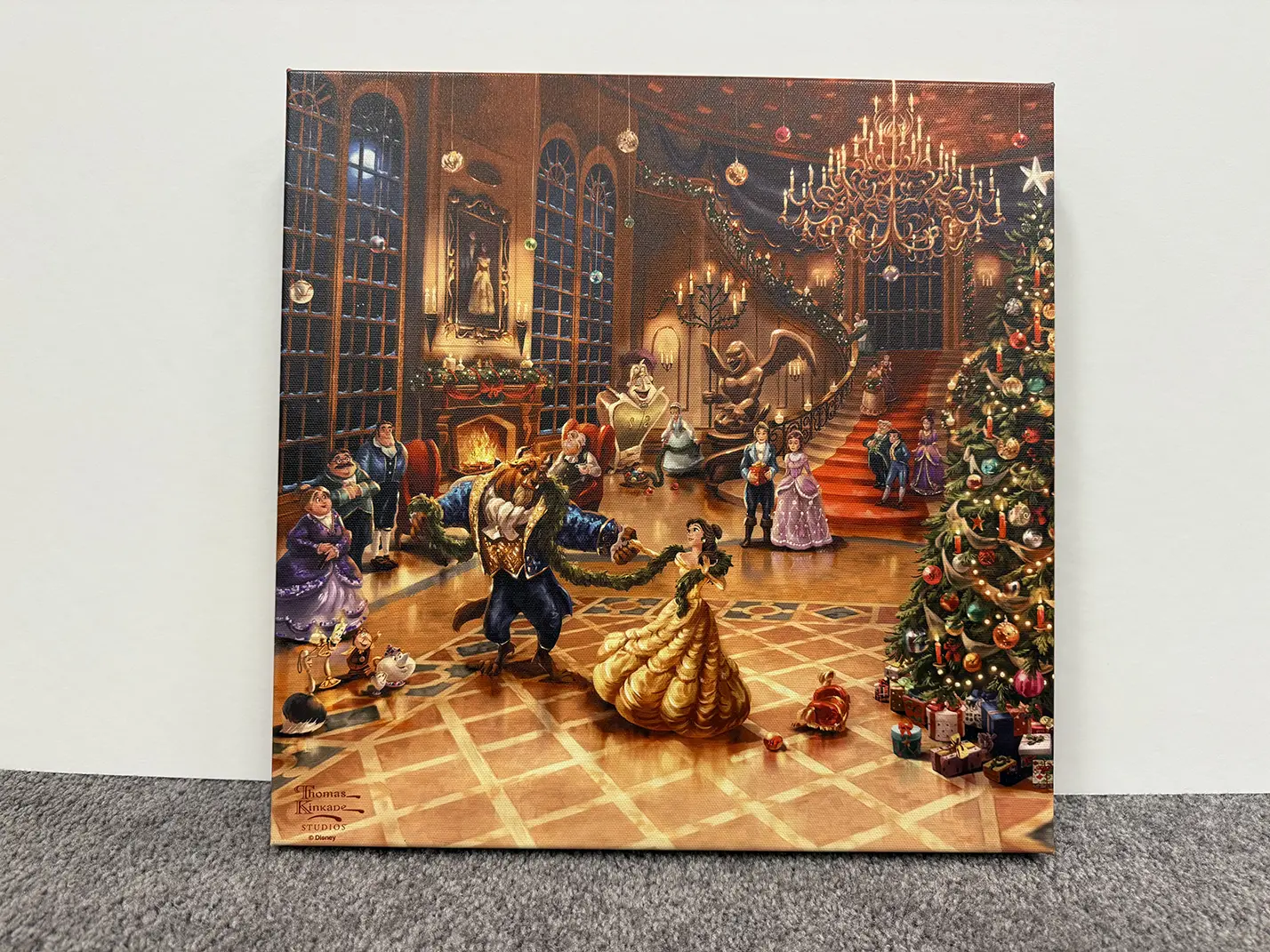 Beauty and the Beast painting